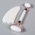 White Jade Facial Roller Set - Option Set 1