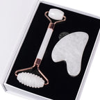 White Jade Facial Roller Set