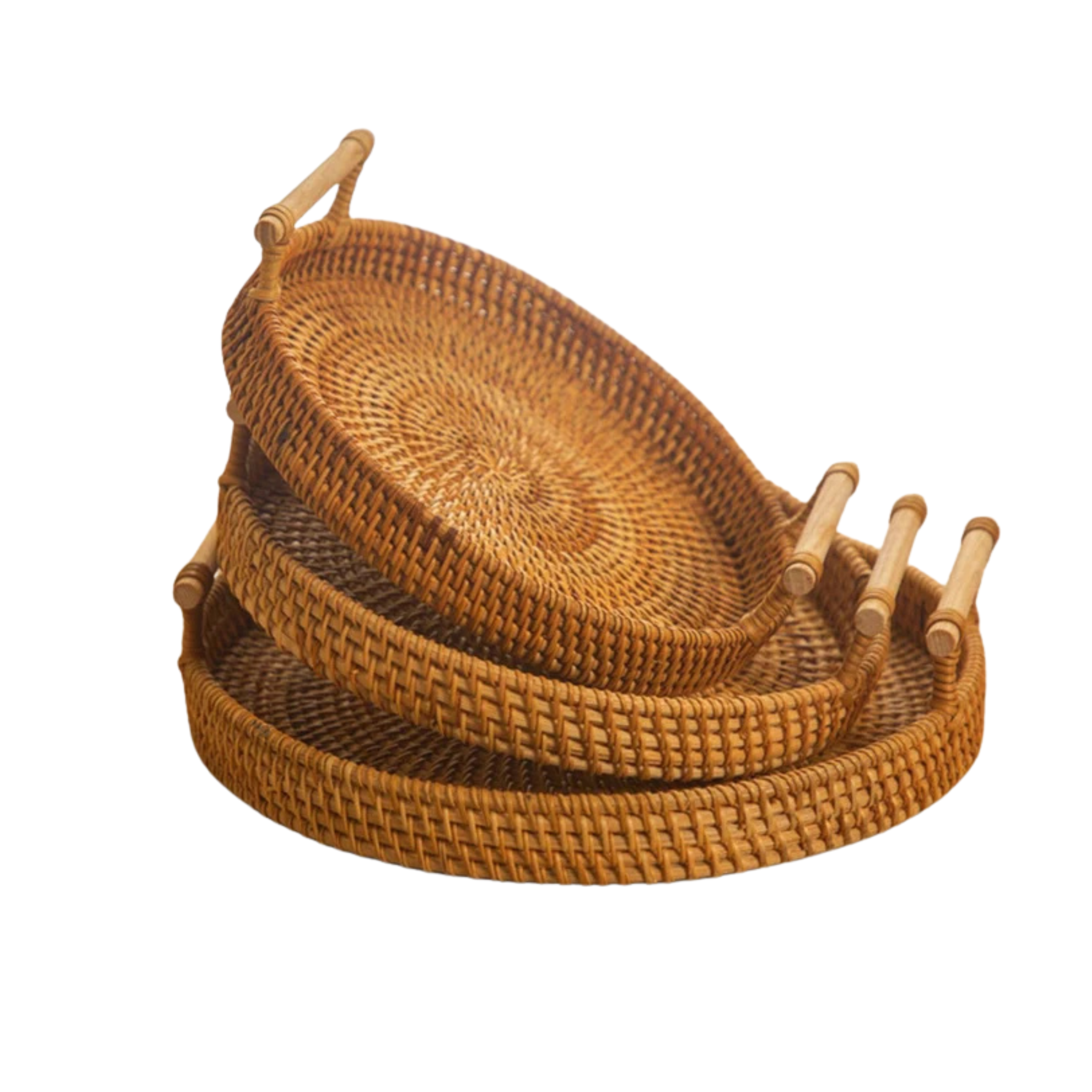 Artisan Rattan Serving Tray