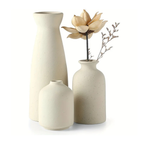 Modern Ceramic Vase Trio