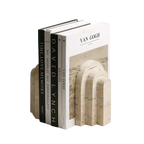 Travertine Arch Bookends