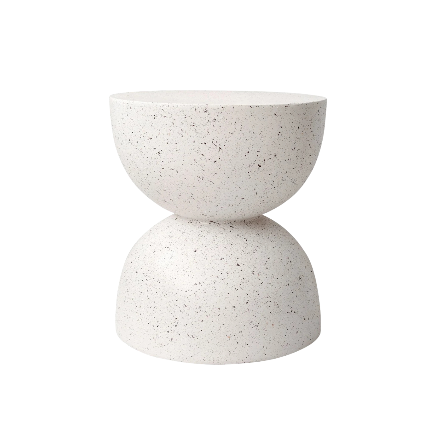Sculpted Terrazzo Side Table