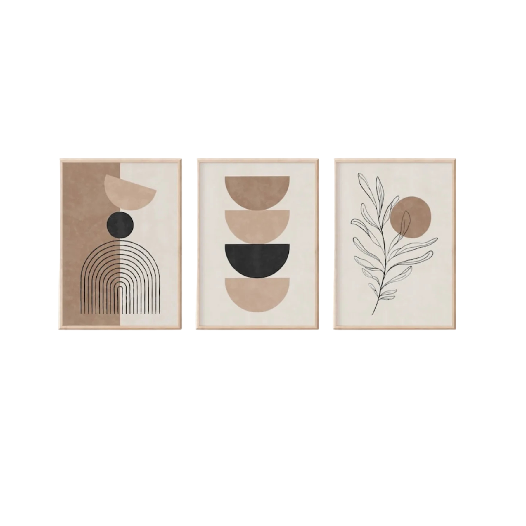 Modern Bohemian Wall Art Set