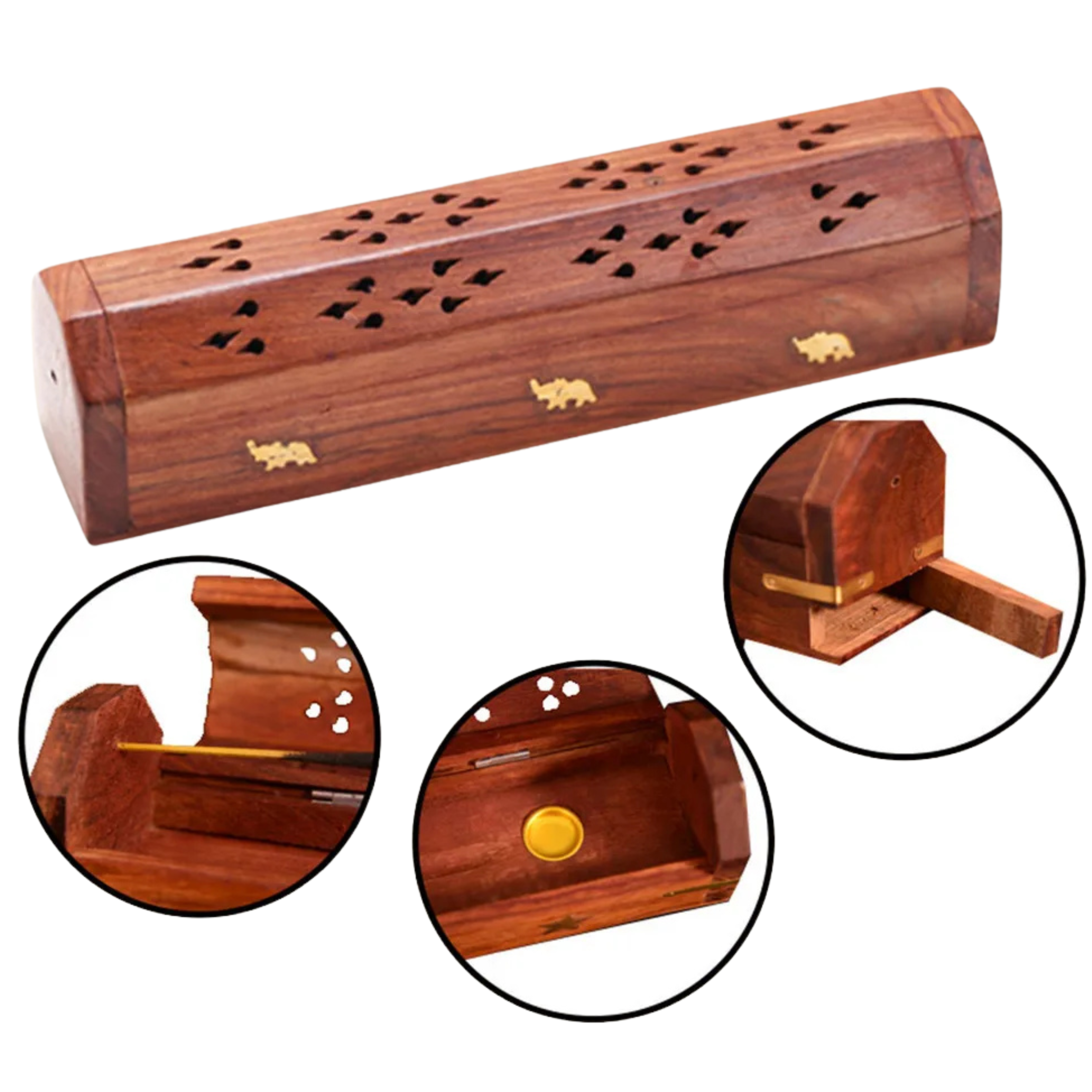 Handcrafted Bamboo Incense Holder