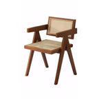 Mid-Century Wooden Lounge Chair Set