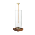 Glass Cylinder Incense Burner Stand