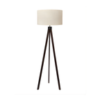 Wood Tripod Floor Lamp