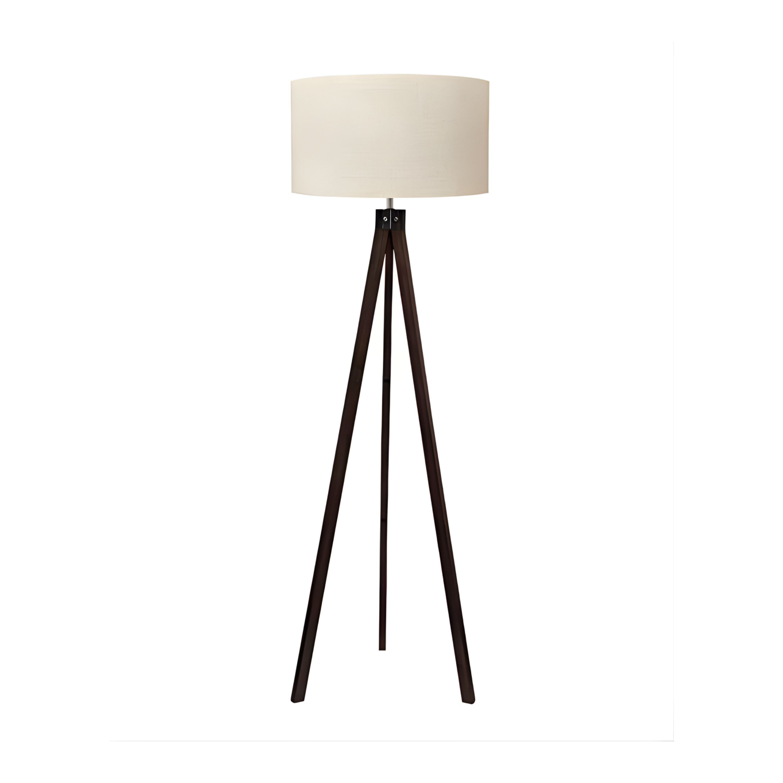 Wood Tripod Floor Lamp