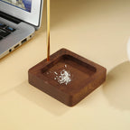 Glass Cylinder Incense Burner Stand