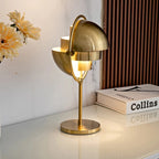 Modern Brass Dome Table Lamp