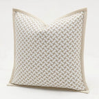 Oatmeal Woven Pillow Covers - Style 9 / 30x50cm