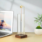 Glass Cylinder Incense Burner Stand