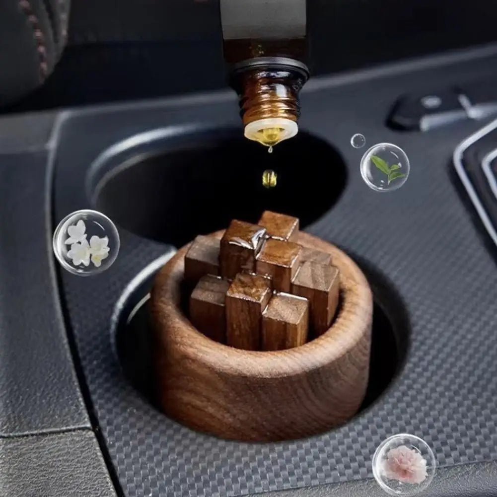 Wooden Essential Oil Diffuser Burner
