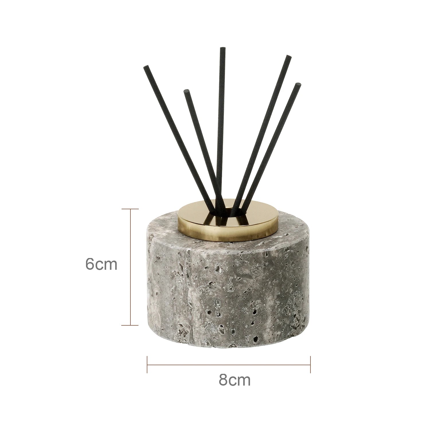 Travertine Bath Accessories - Reed Diffuser C
