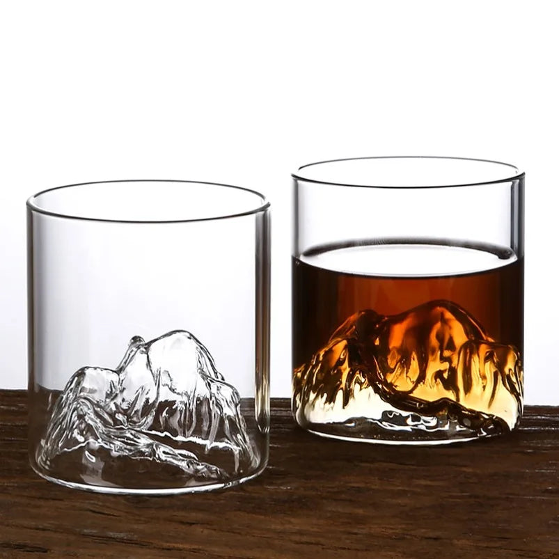 Mountain Whiskey Glass - 2pcs set