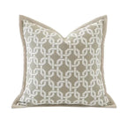 Oatmeal Woven Pillow Covers - Style 3 / 30x50cm