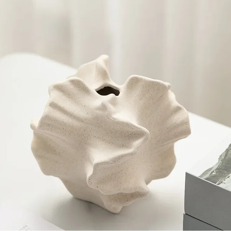 Organic Form Sculptural Vase