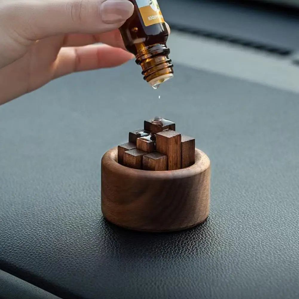 Wooden Essential Oil Diffuser Burner