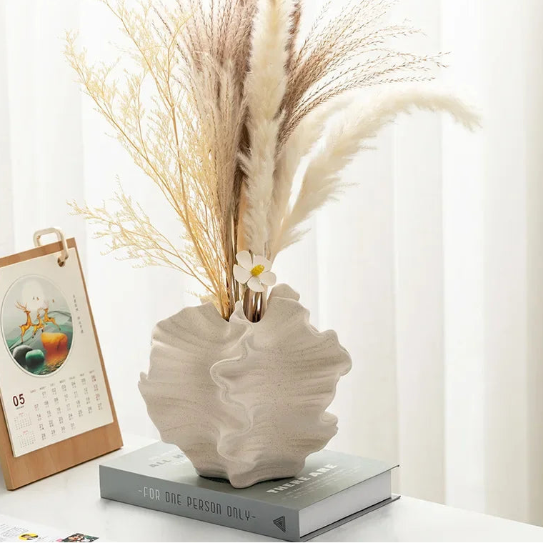 Organic Form Sculptural Vase
