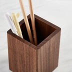 Walnut Wood Desk Organizer