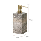 Travertine Bath Accessories - Soap Dispenser