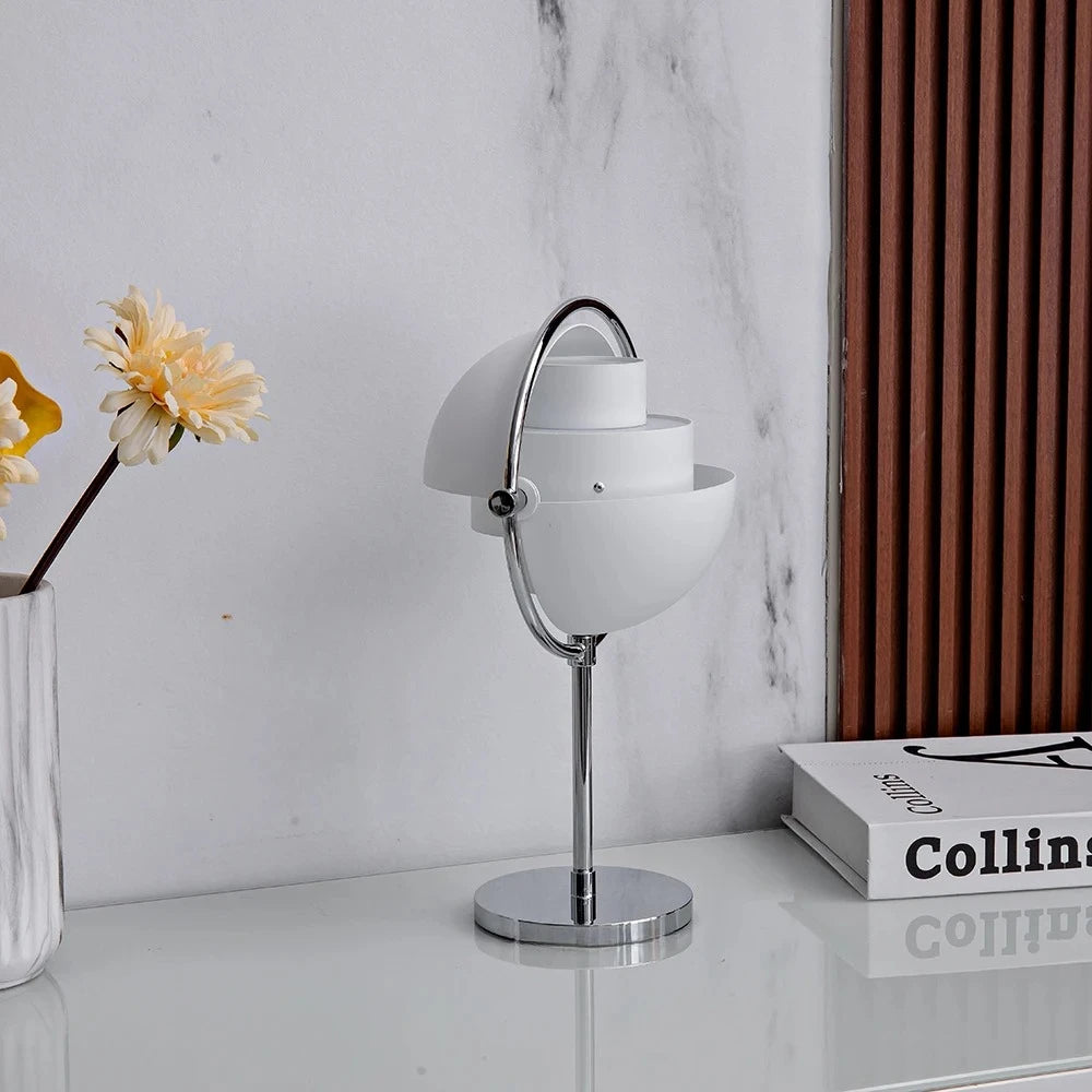 Modern Brass Dome Table Lamp