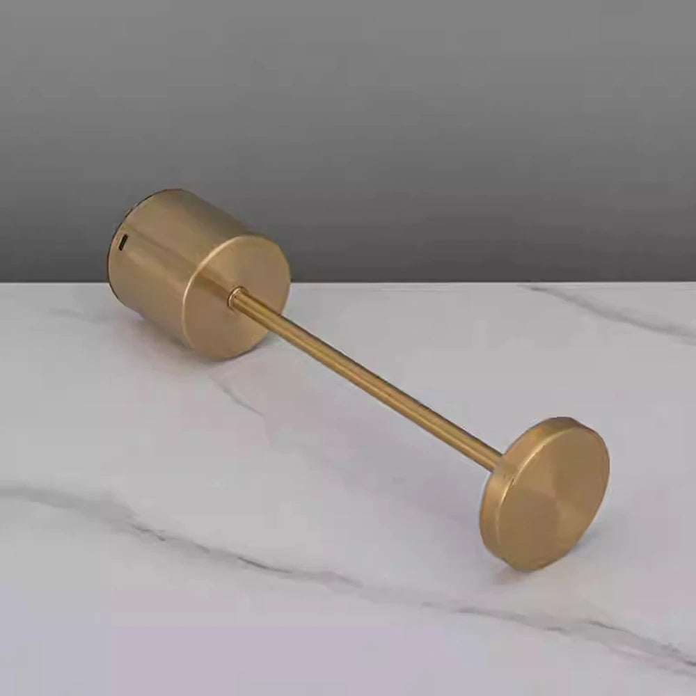Minimal Brass Cordless Touch Table Lamp