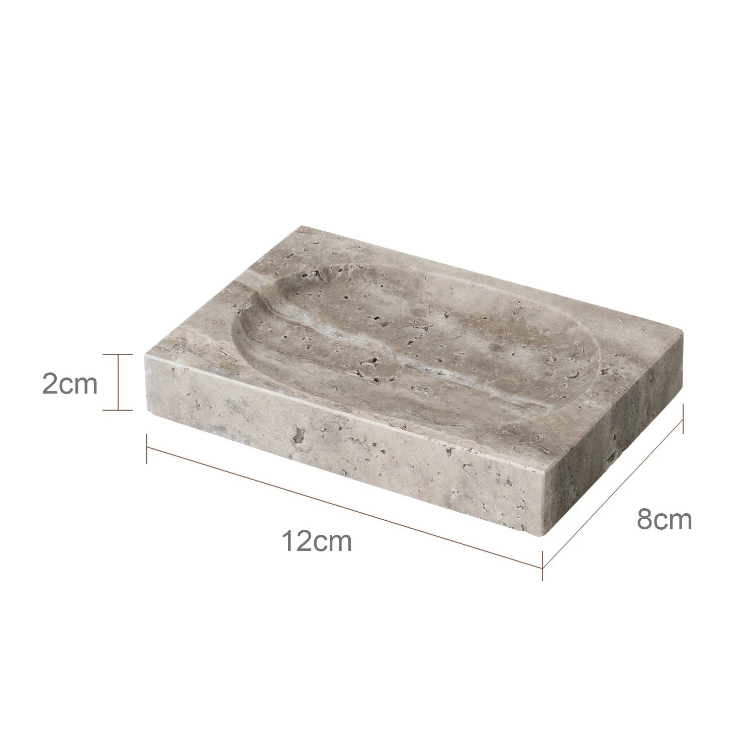 Travertine Bath Accessories - Soap Holder