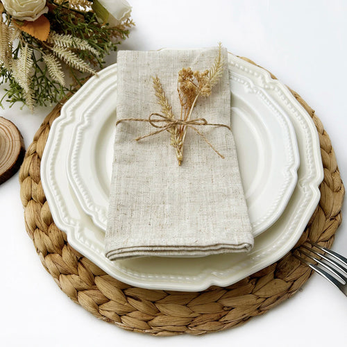 Classic Neutral Table Napkins