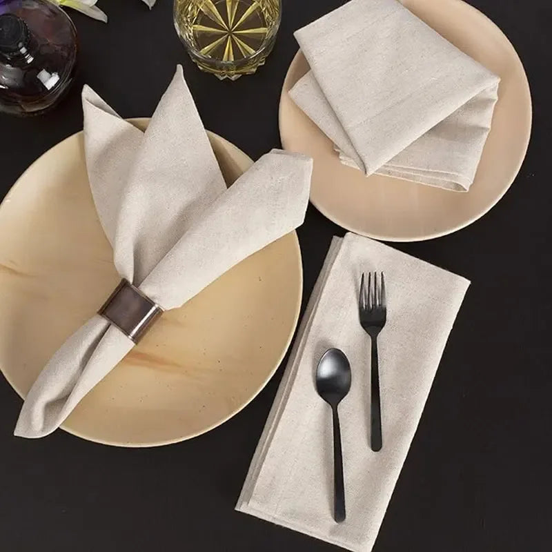 Classic Neutral Table Napkins