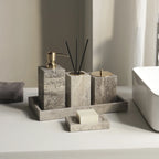 Travertine Bath Accessories