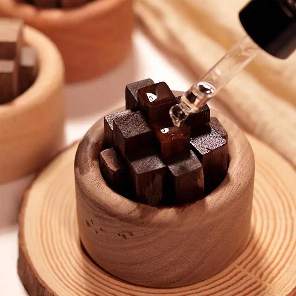 Wooden Essential Oil Diffuser Burner