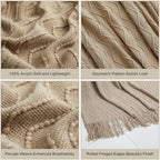 Textured Luxury Throw