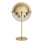 Modern Brass Dome Table Lamp