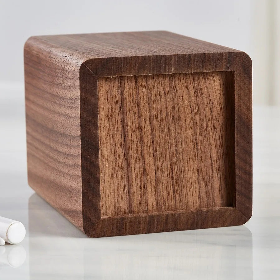 Walnut Wood Desk Organizer