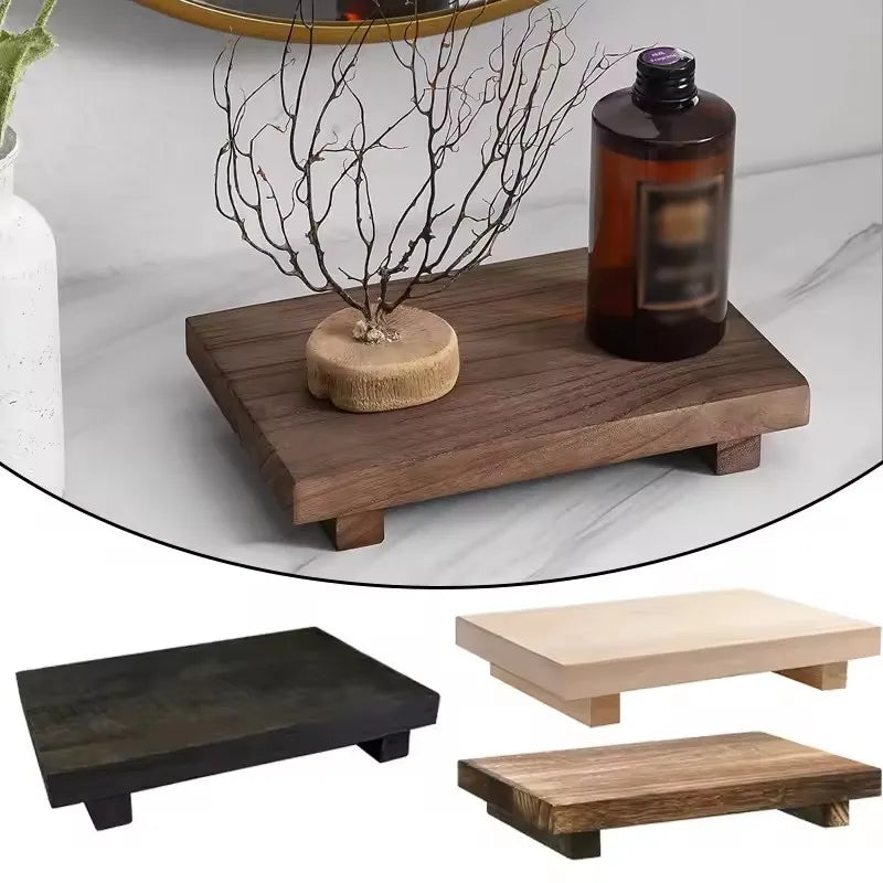 Minimalist Wooden Display Tray