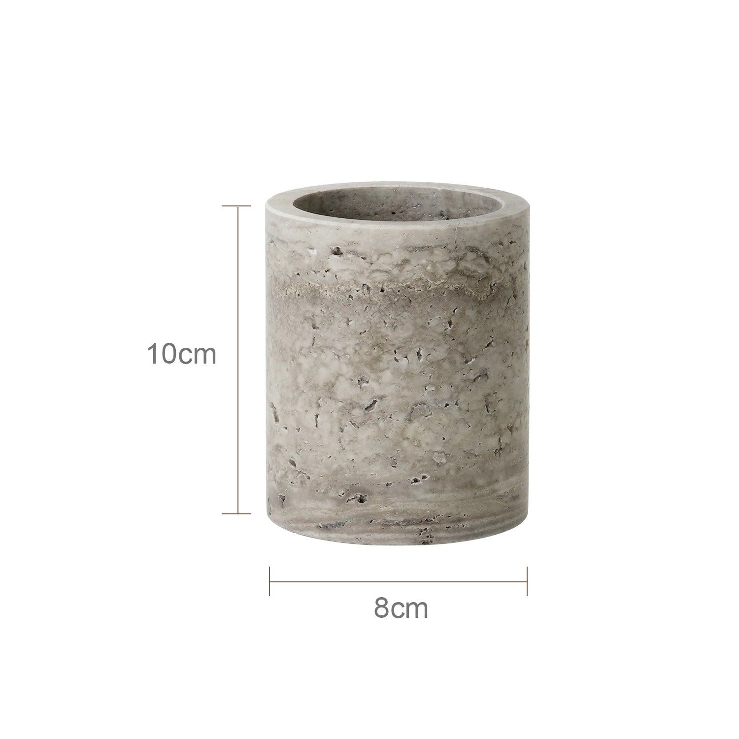 Travertine Bath Accessories - Cup