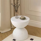 Sculpted Terrazzo Side Table